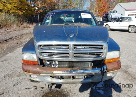 2004 Dodge Dakota Slt из США, поврежденный, VIN 1D7HG48N24S510369